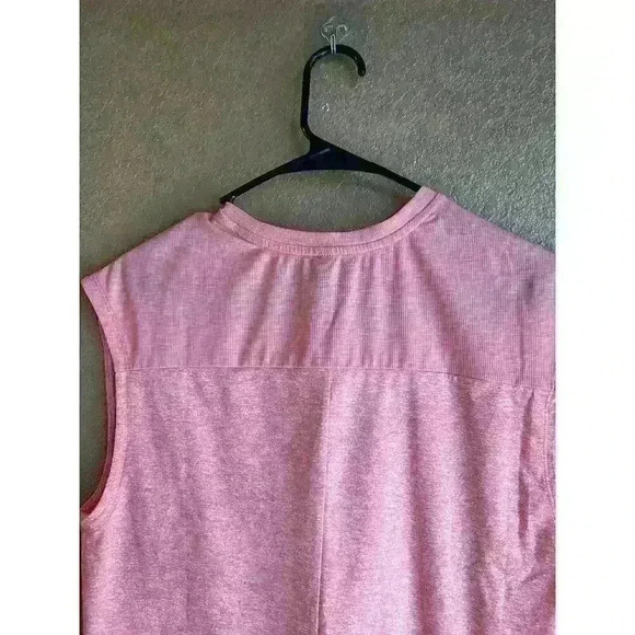 The North Face Women's Dawndream Muscle Tee Retro Orange Heather Size Large EUC - Picture 5 of 10